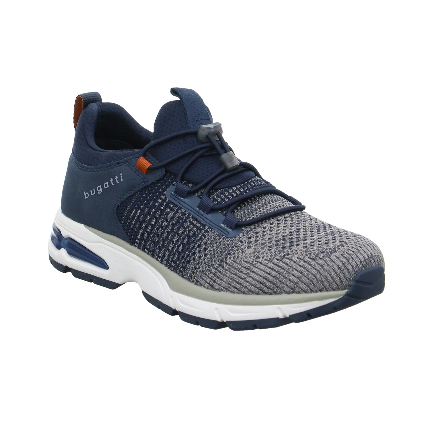BUGATTI SHOES Halbschuhe Sneaker Stoff Beige Textil