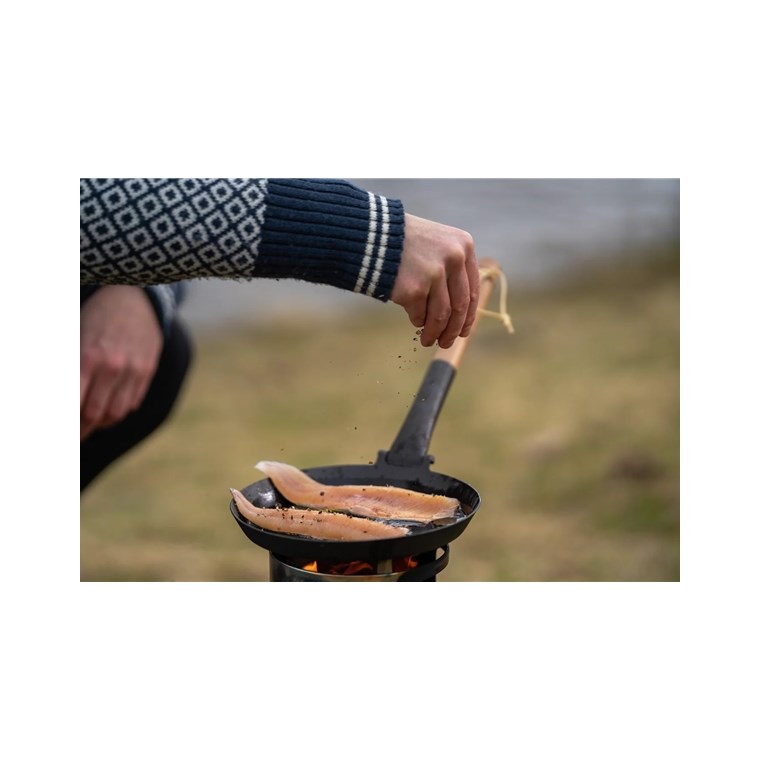 Hällmark Fry Pan Ø 21 Cm Black/Wood 21 Cm