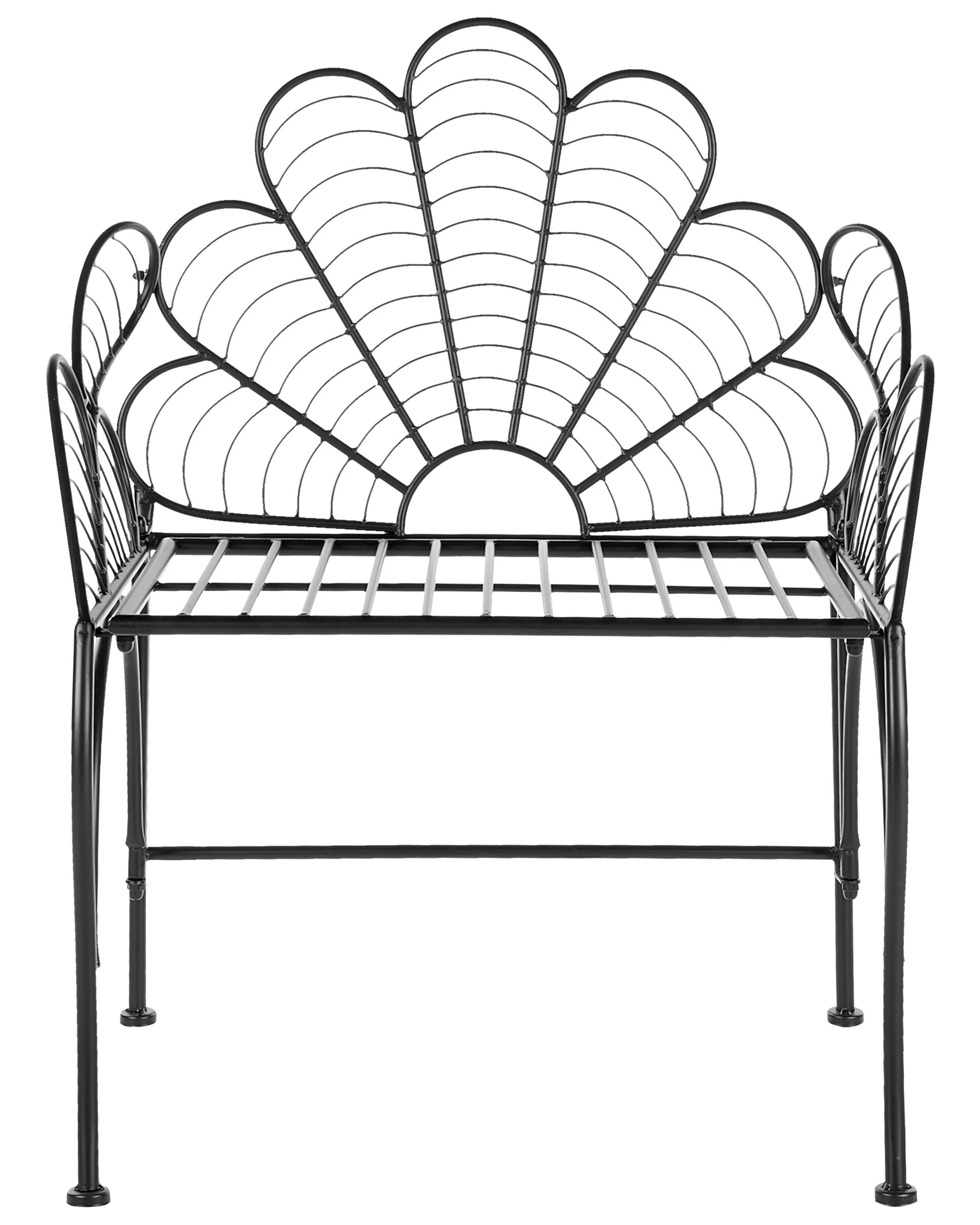 Tuinstoel LIGURIA Metaal Zwart