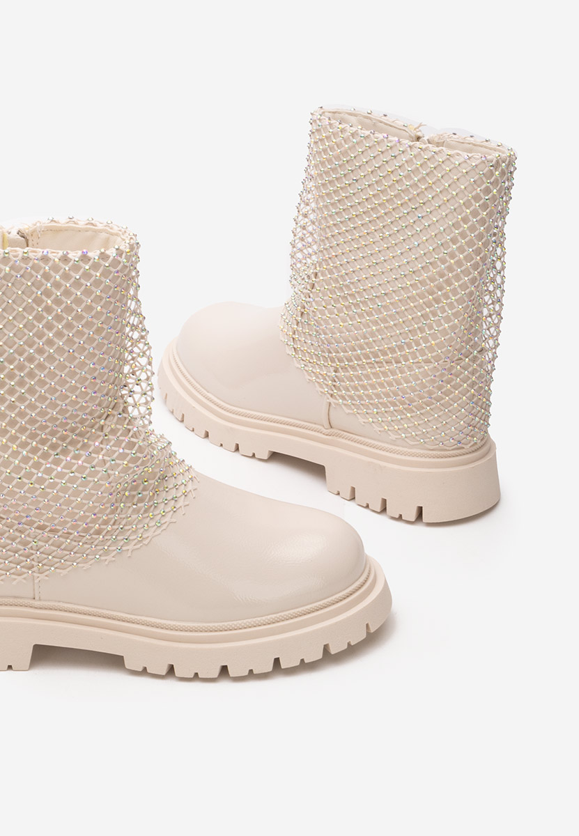 Bottes pour filles beige Incly