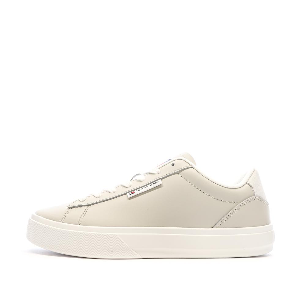 Tommy Hilfiger Baskets Grises Femme Tommy Hilfiger Cupsole