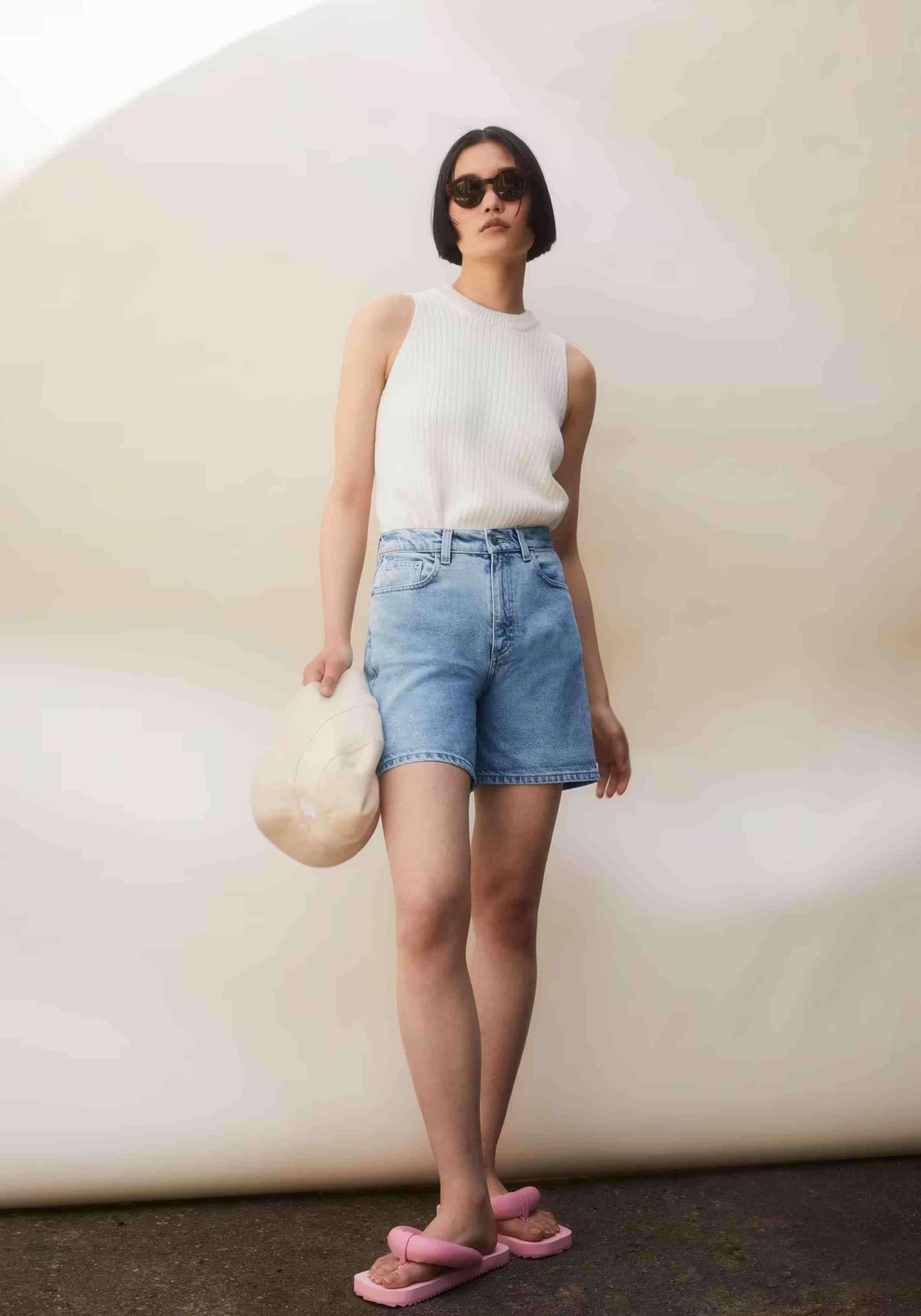 Armedangels Jeans-Shorts Sheaari Fresh Blue