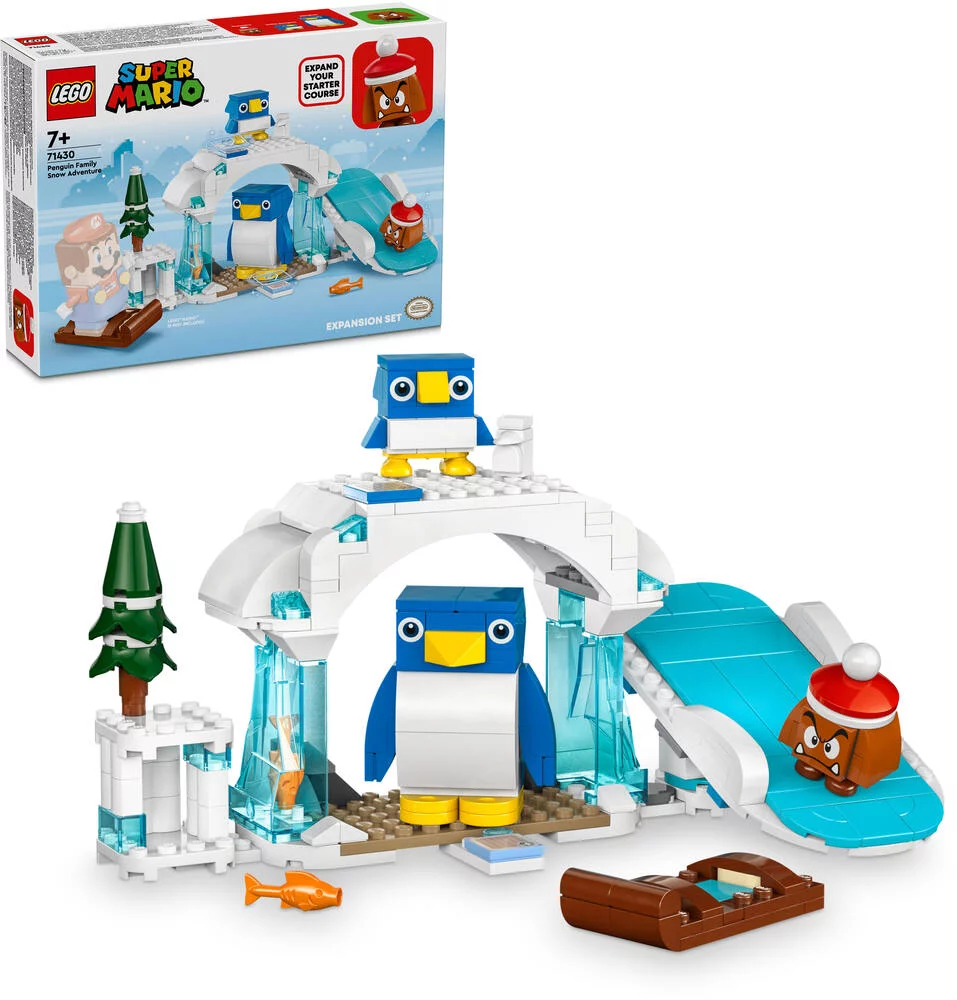 LEGO®SUPER MARIO™ 71430 - ENSEMBLE D’EXTENSION AVENTURE DANS LA NEIGE POUR LA FAMILLE