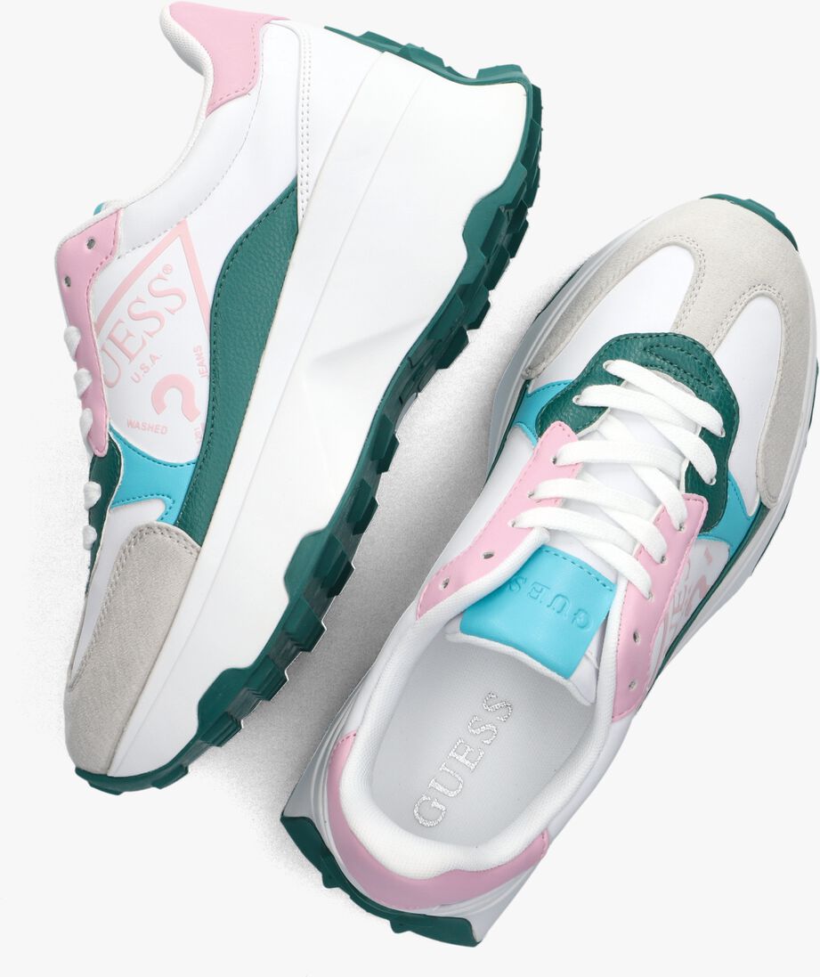 GUESS witte guess lage sneakers calebb