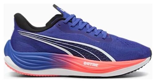 Chaussures Running Puma Velocity Nitro 3 Bleu / Rose Homme