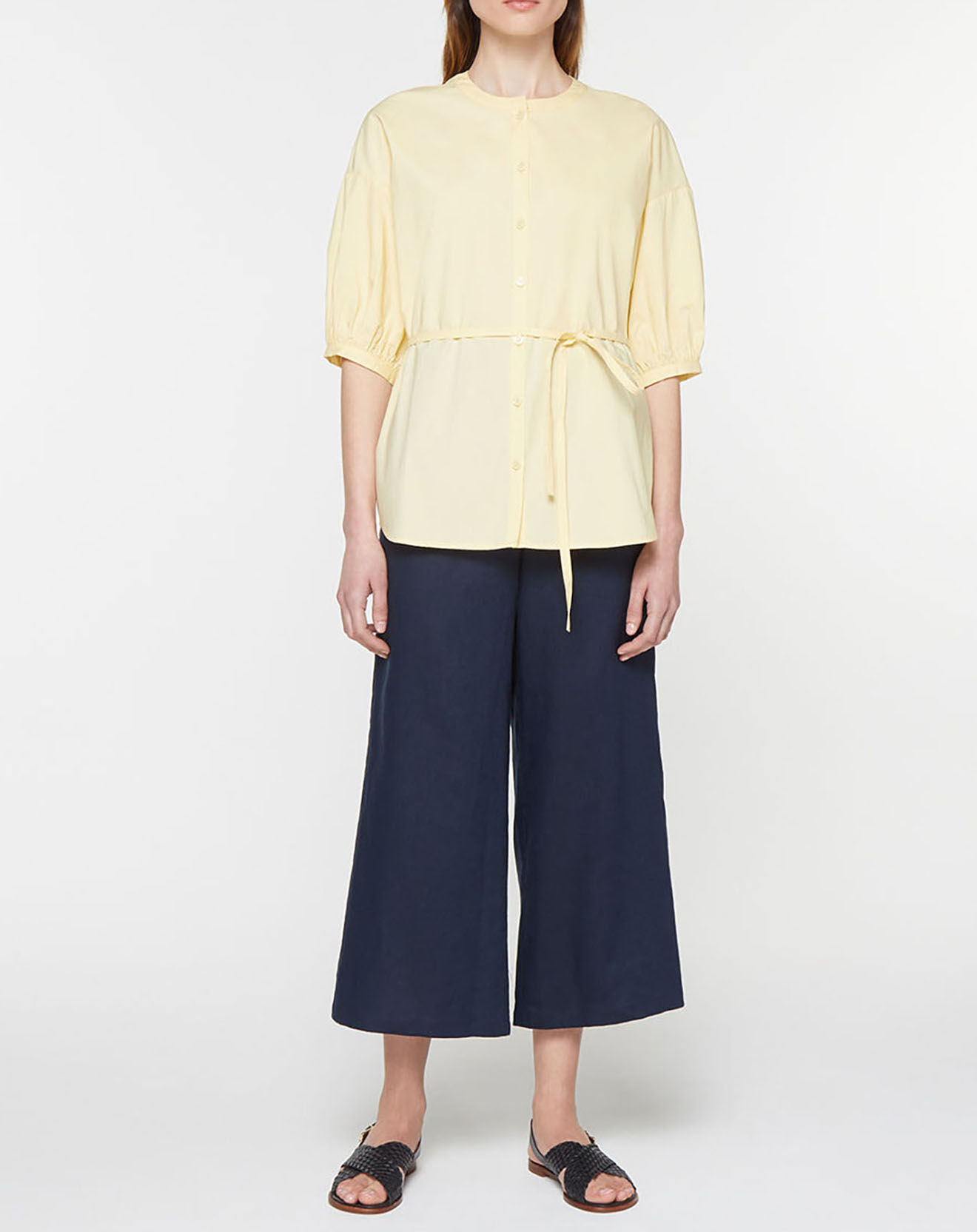 Jodhpur Top en Popeline de Coton bio Misto jaune