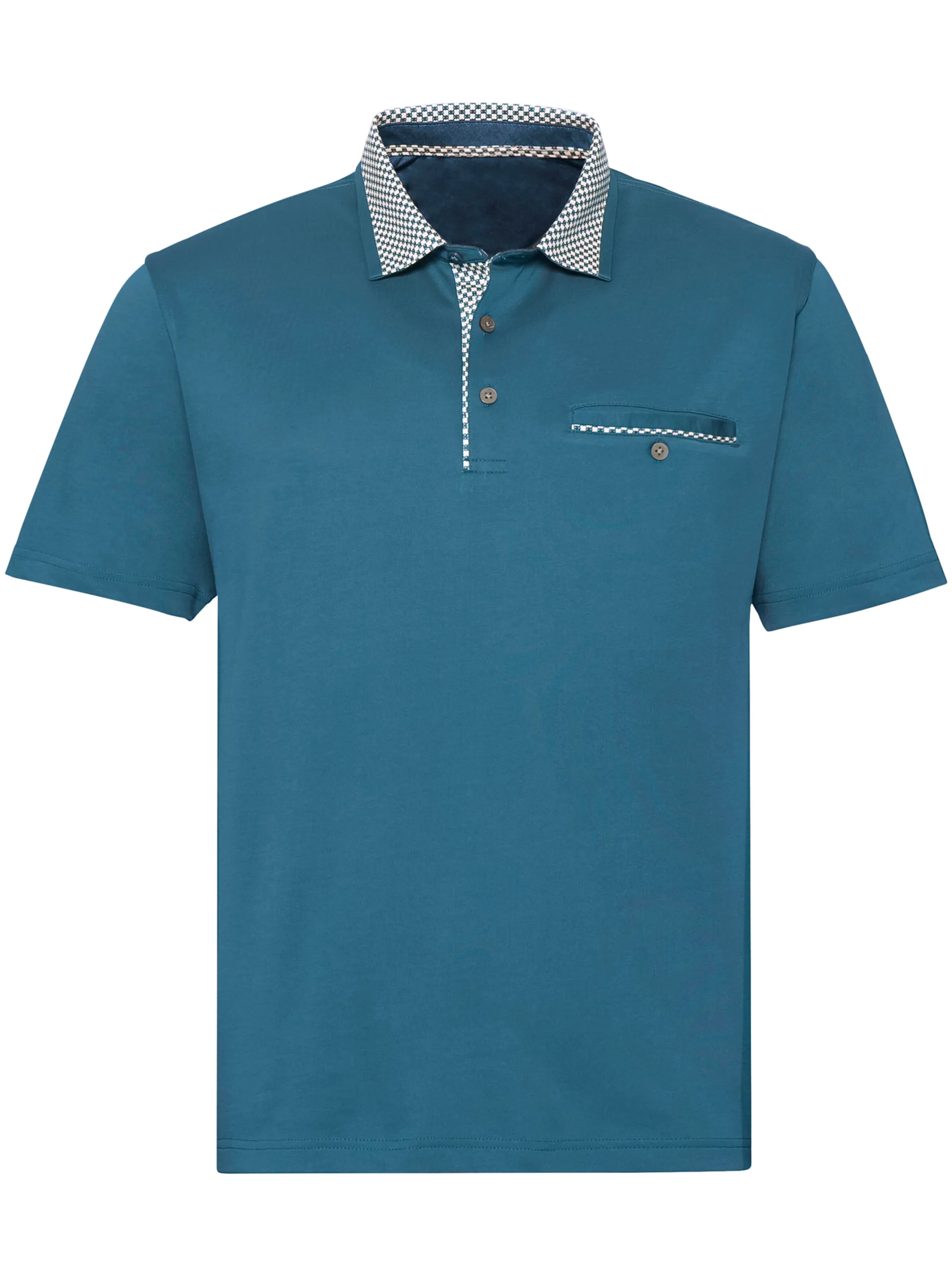 Hajo Kurzarm-Shirt in petrol
