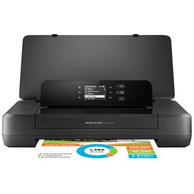 HP Officejet 200 Mobile Printer - imprimante jet d'encre couleur A4 - USB 2.0, Wifi, USB - portable