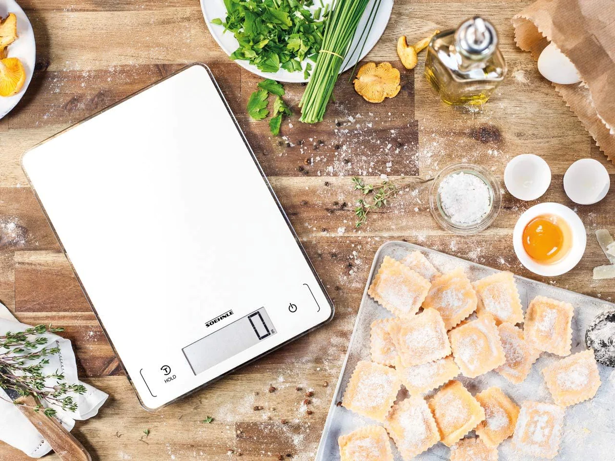 Balance de cuisine électronique jusqu'à 15 kg blanc Soehnle