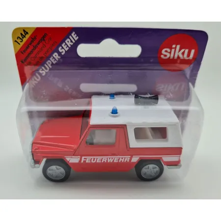 SIKU 1344 Siku Super Feuerwehr-Kommandowagen, Mercedes-Benz 280 GE, 1:56