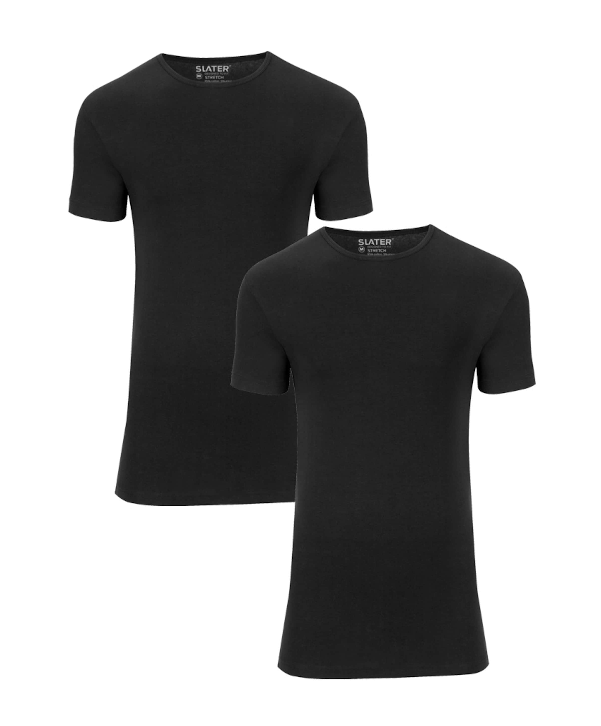 Slater Heren T-shirt zwart