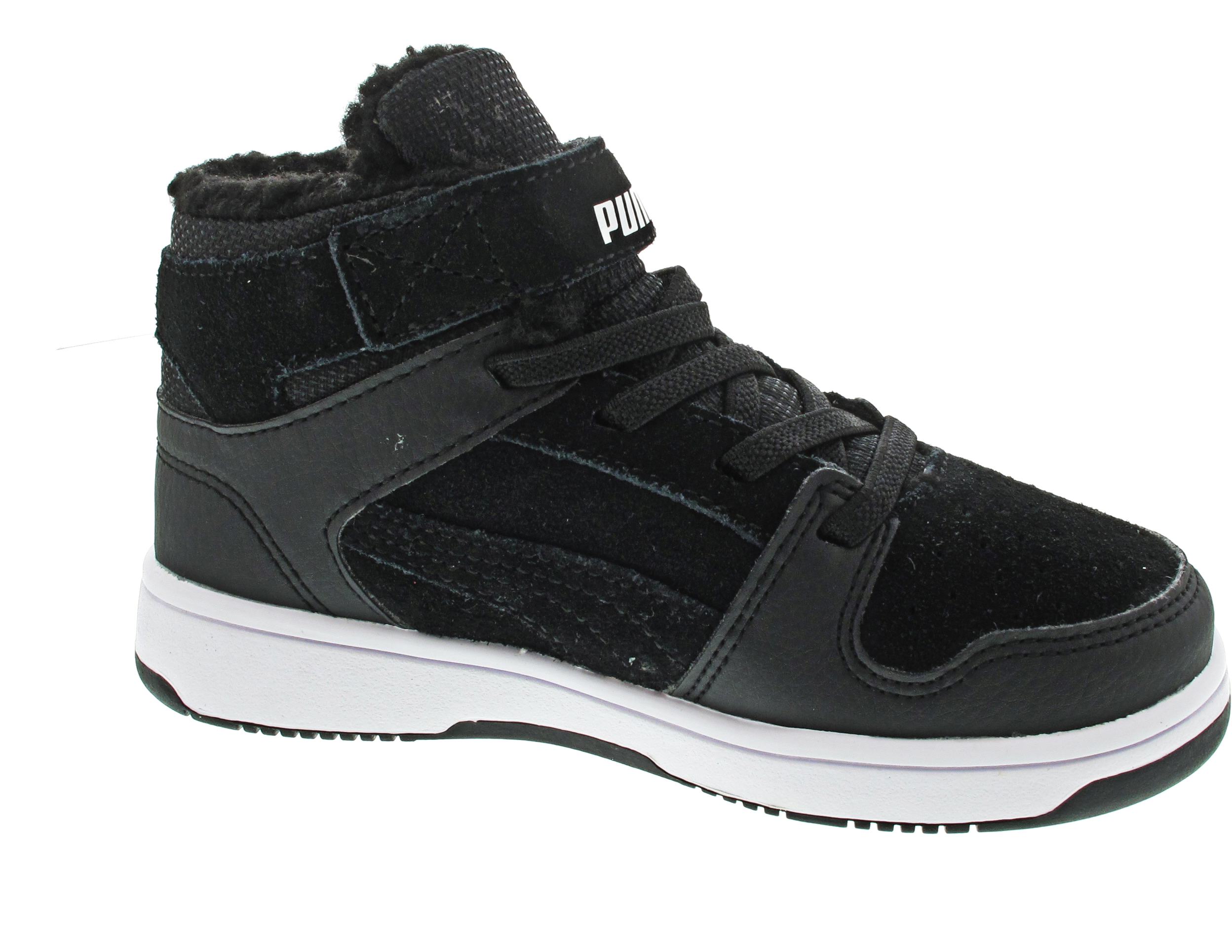 Puma Rebound Layup Fur SD V PS Sneaker schwarz