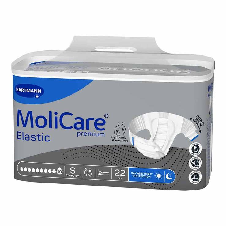 Molicare Premium Elastic Slip 10 Tropfen Größe S, 22 St