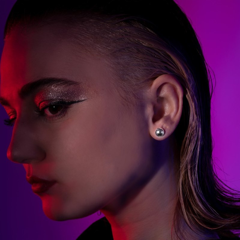 Boucles d'oreilles Nahia 10 mm