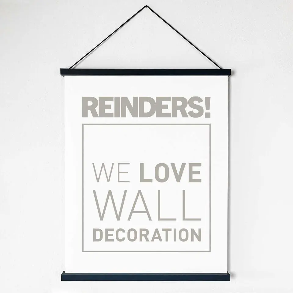 Posterhanger Zwart 30 - 31x1,5cm - Zwart
