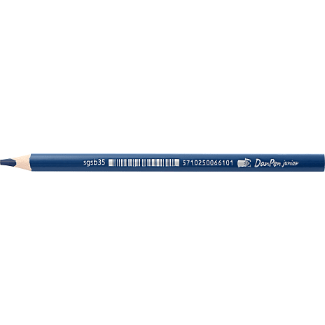Danpen junior jumbo farveblyant - blå