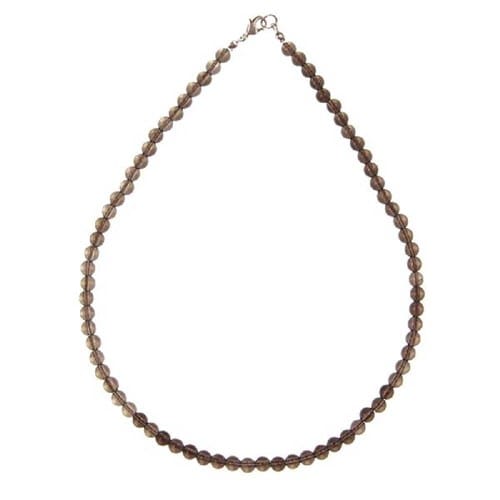 Collier cristal fumé
