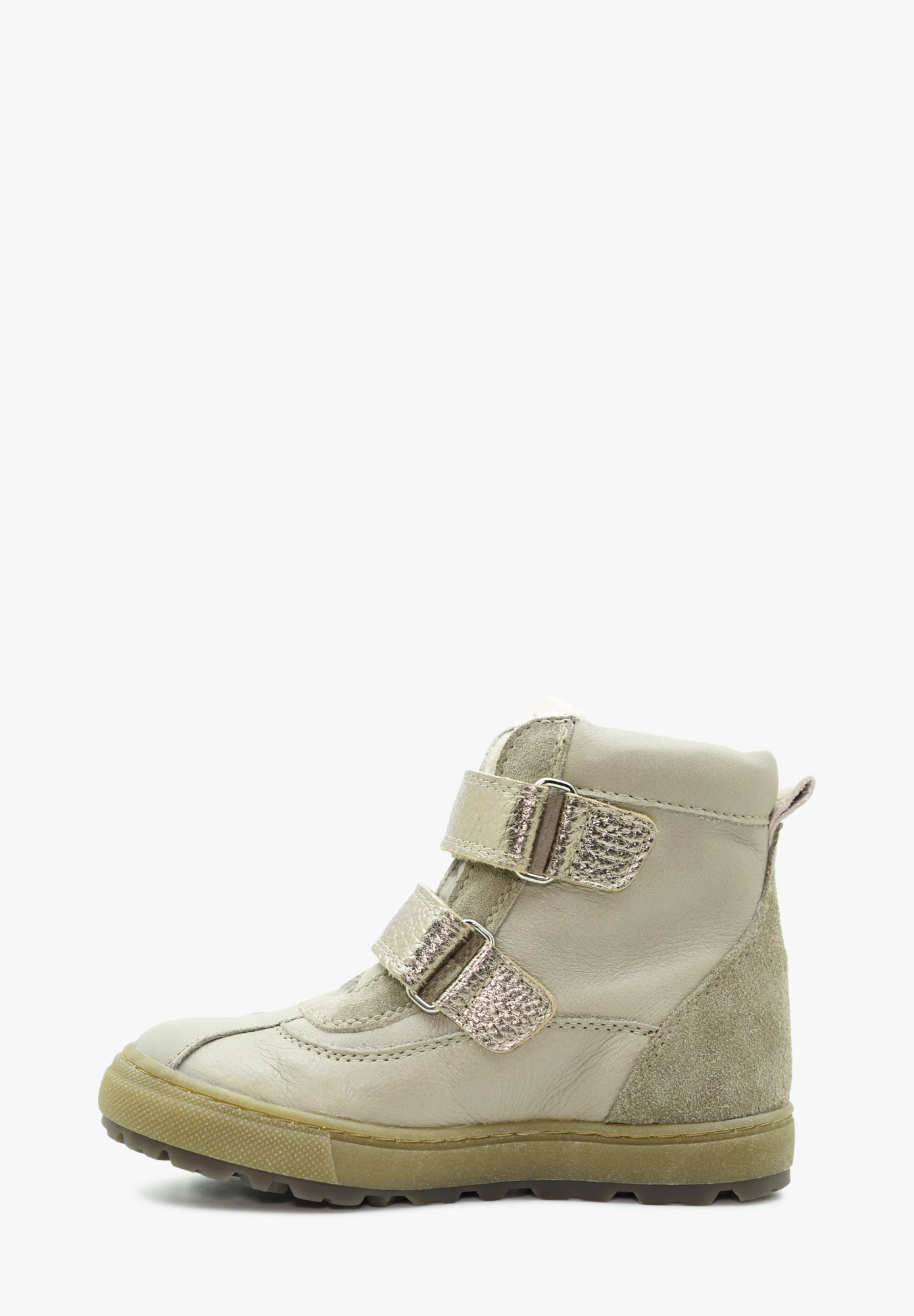 Davos TEX Wollfutter Kinder Glitzer Beige