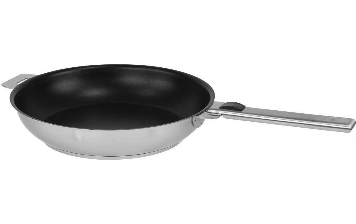 Bratpfanne Strate 28 cm, Antihaft<br>Hochwandige Edelstahlpfanne mit Antihaftbeschichtung