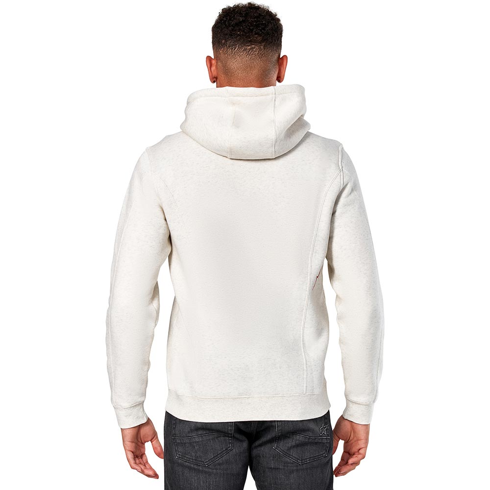 Alpinestars - Sweat à capuche Substratus Blanc cassé