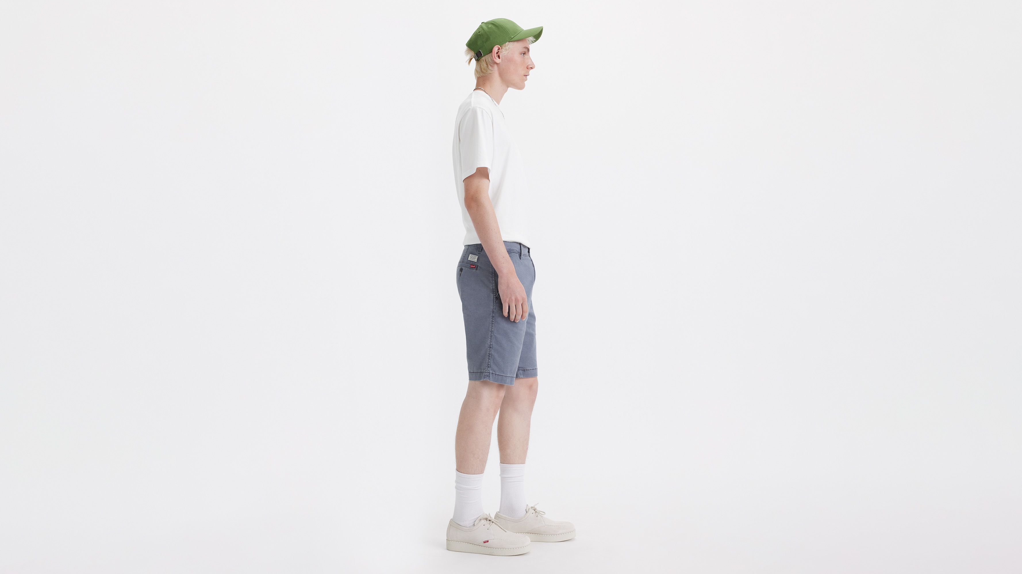 Short XX chino Standard fuselé - Periscope Stretch Canvas - Gris
