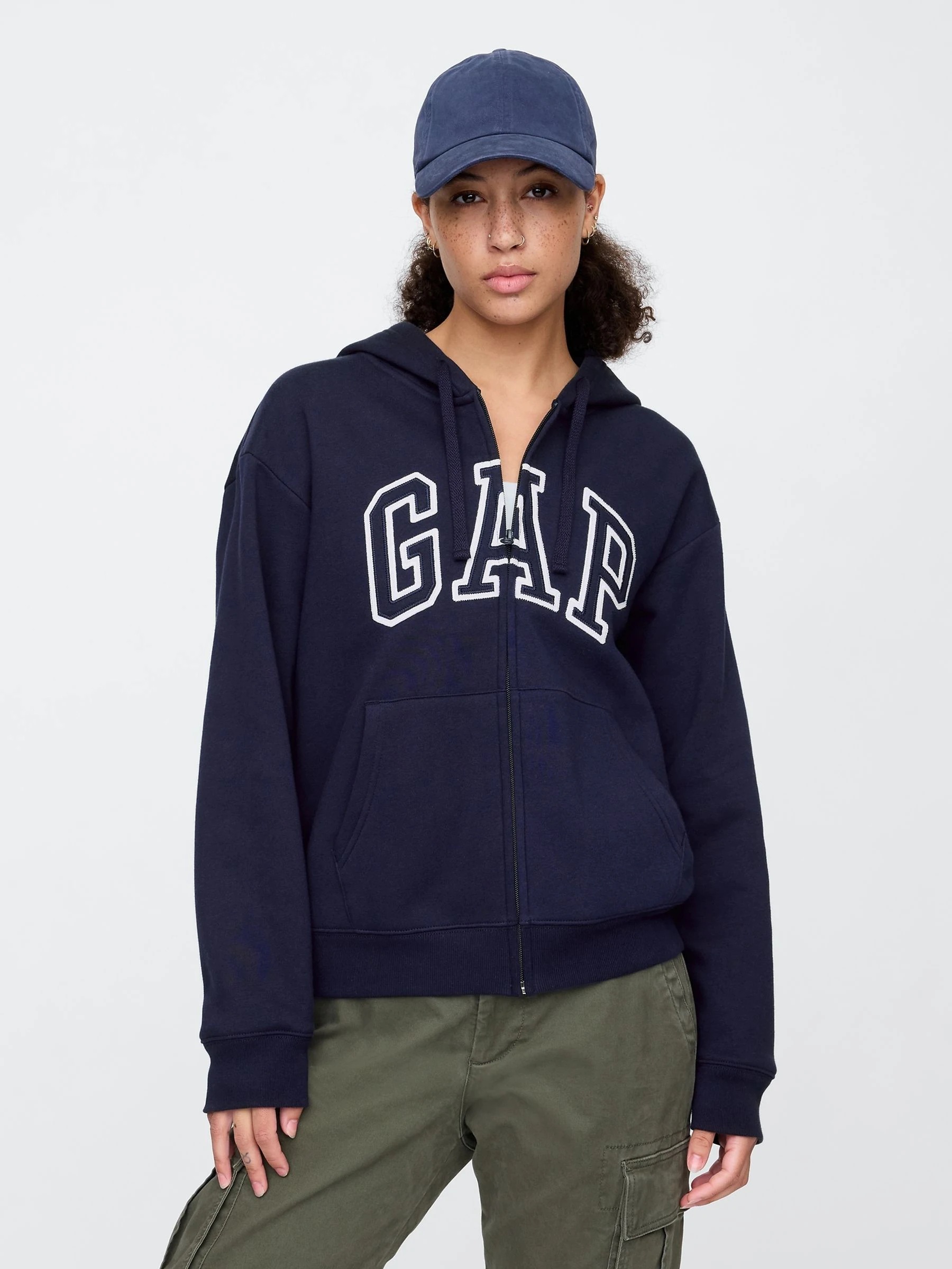 Donkerblauw - Gap hoodie met logo