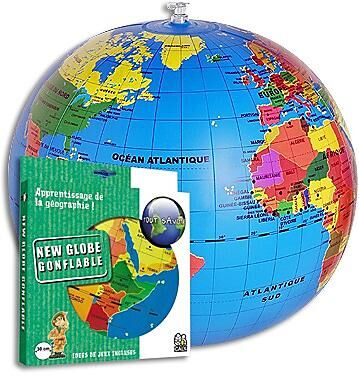 CALY - GLOBE GONFLABLE LE MONDE 30CM