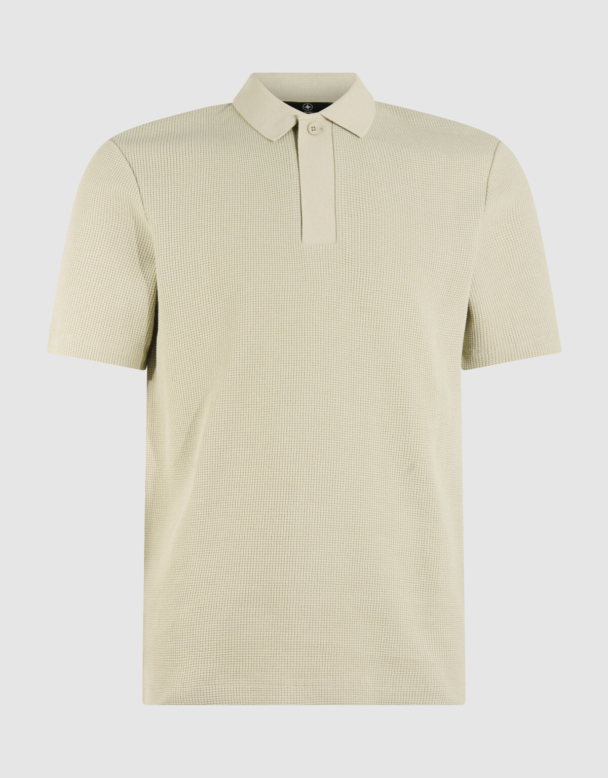 Waffle Polo Lichtgroen