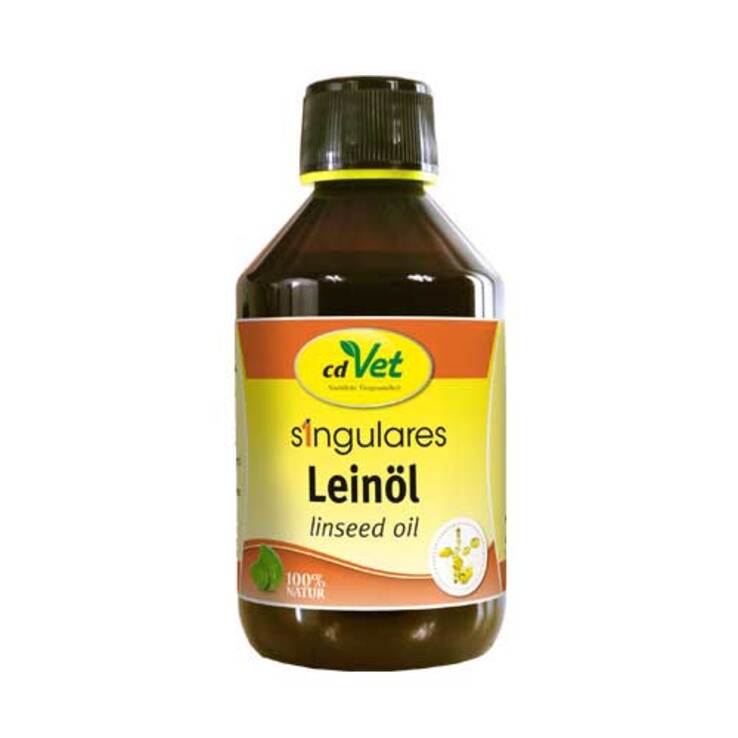 Singulares Leinöl vet. (für Tiere), 250 ml