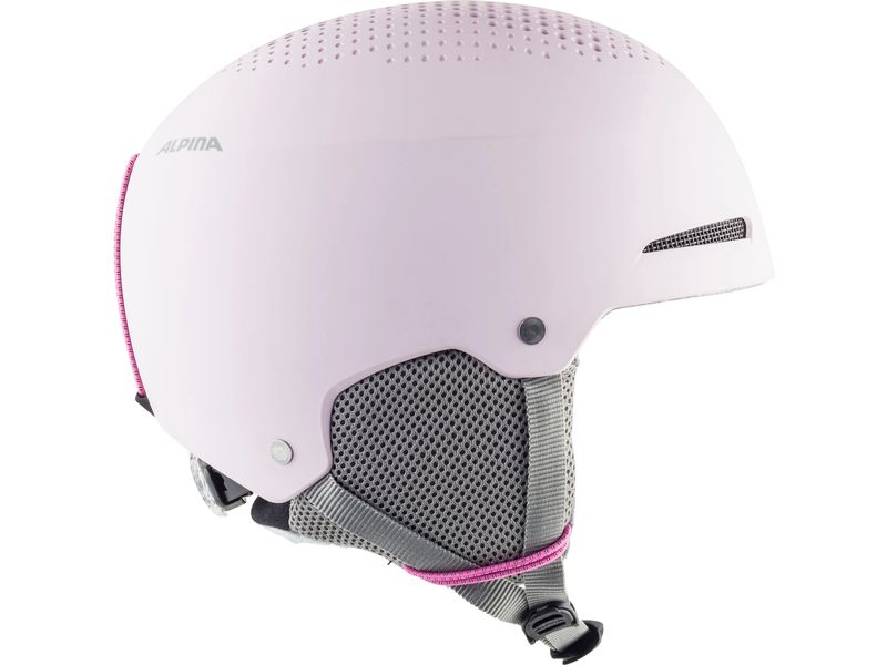 alpina Helm Zupo Set ( Scarabeo Jr.) Light-Rose Mat, M Kinder-Skihelmset