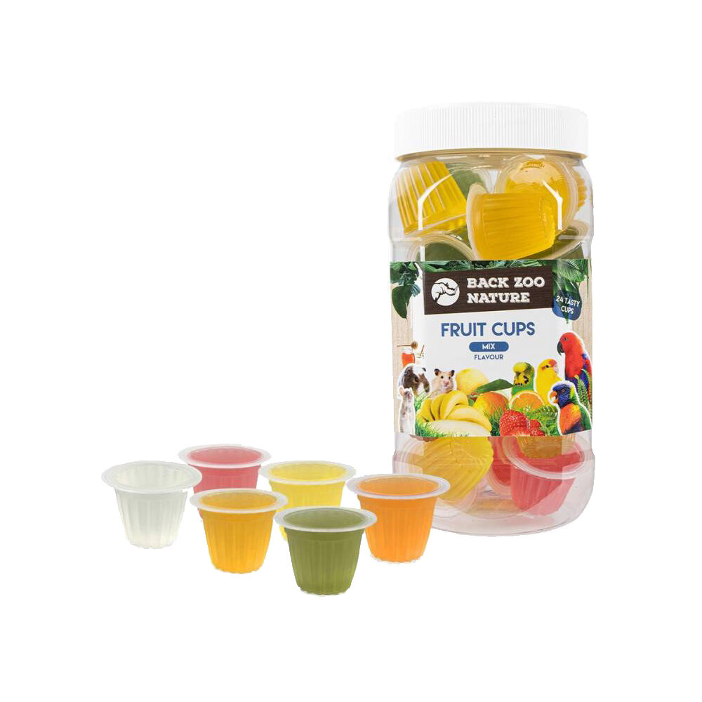 Back Zoo Nature Fruit Cups