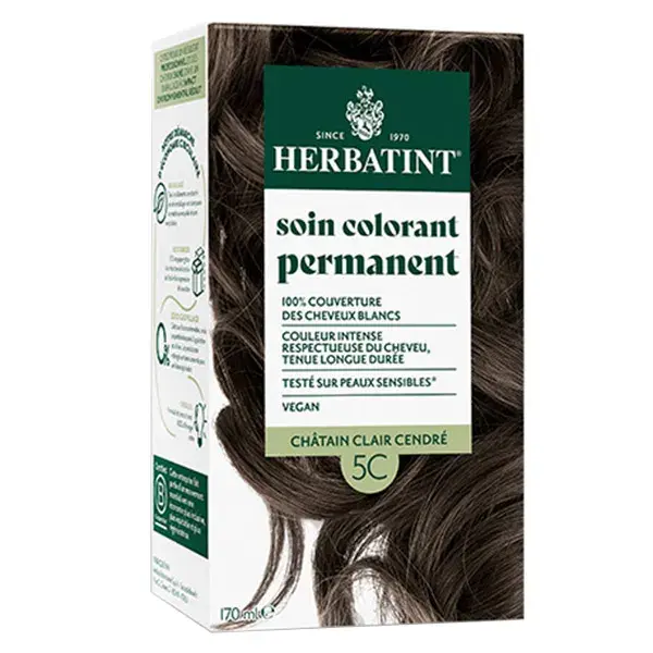 Phytoceutic Herbatint 5C Castanho Claro Acinzentado 170 ml