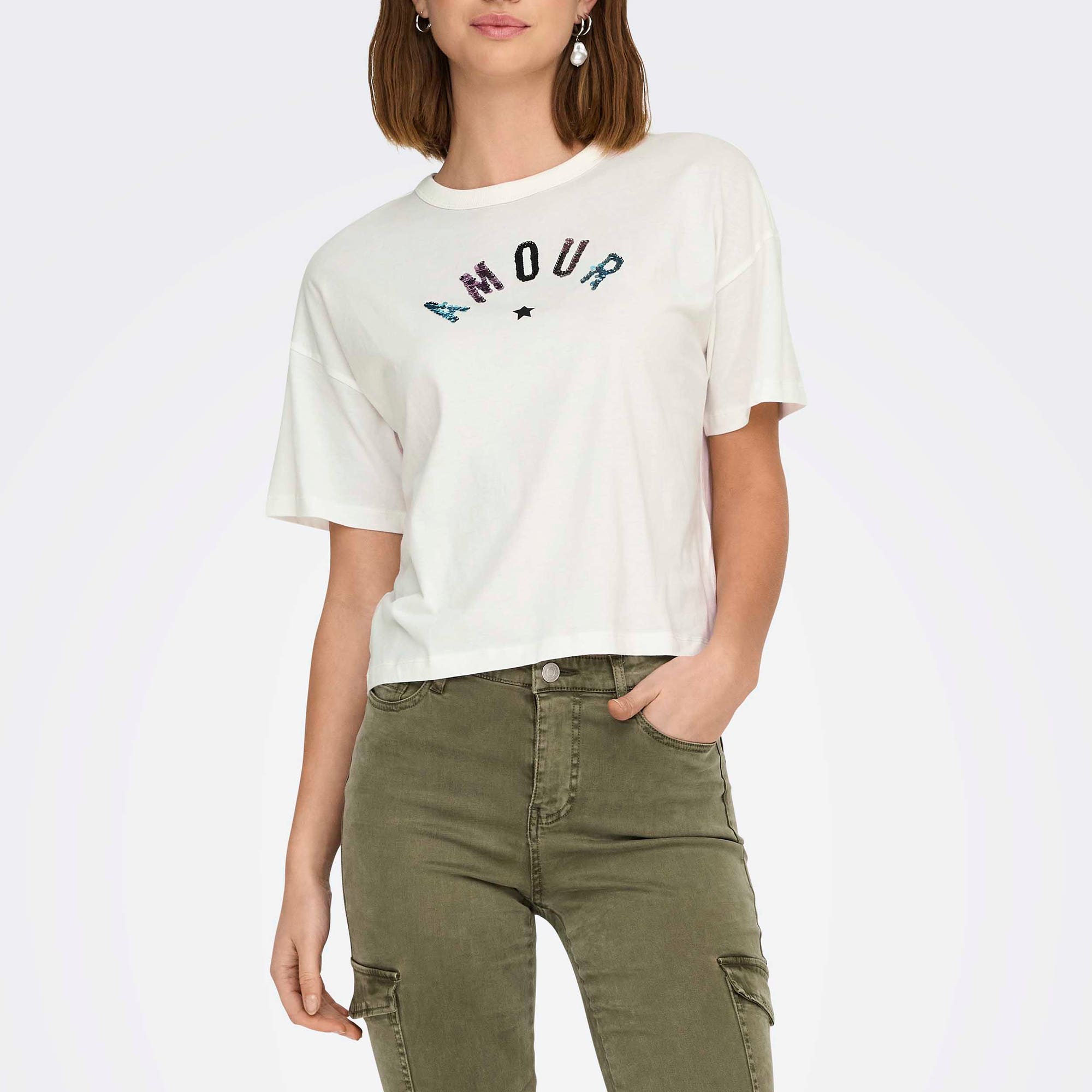 T-shirt Femme blanc