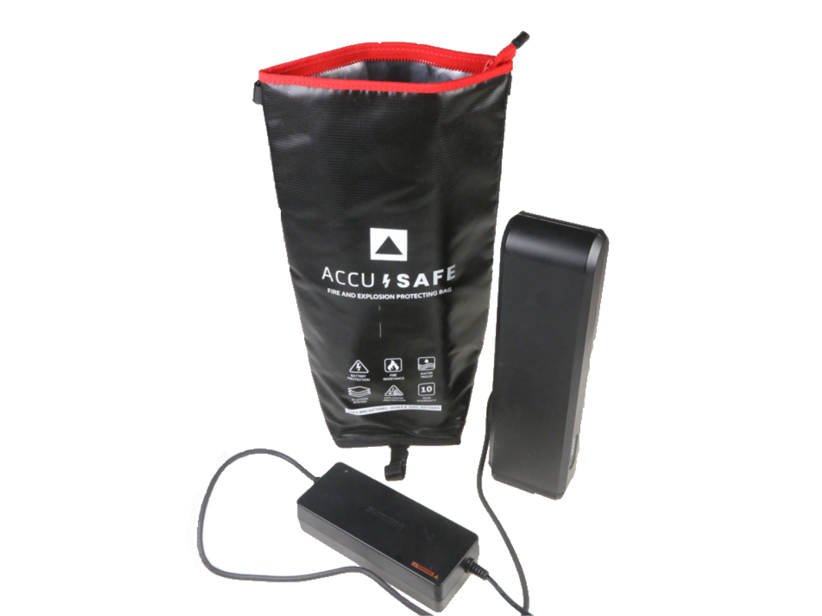 ACCU SAFE brandwerende batterij-beschermtas voor e-bikes