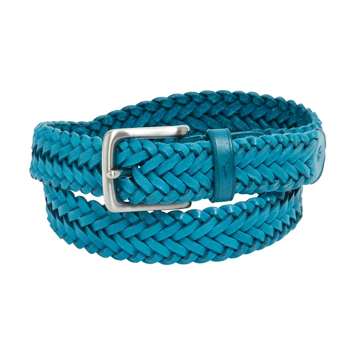 Dragon Diffusion Ceinture Tressée 3 cm | Bleu