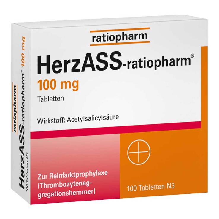 HerzASS-ratiopharm® 100 mg, 100 St