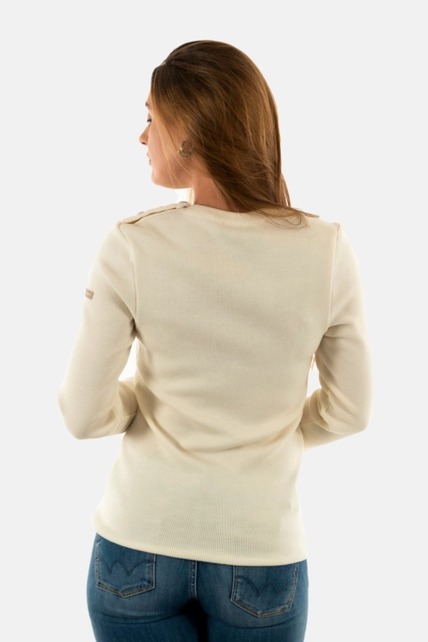Pull hiver saint james marée ll u tw écume