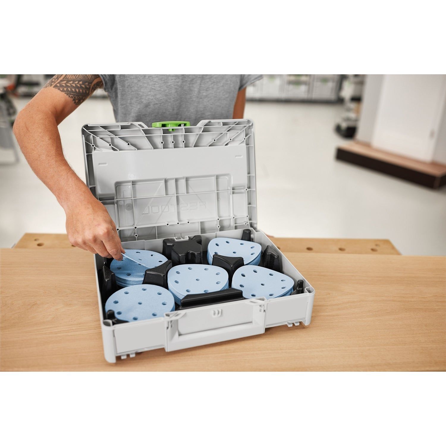 Festool SYS-STF D125 GR-Set Schuurmateriaal in Systainer³ - 578193