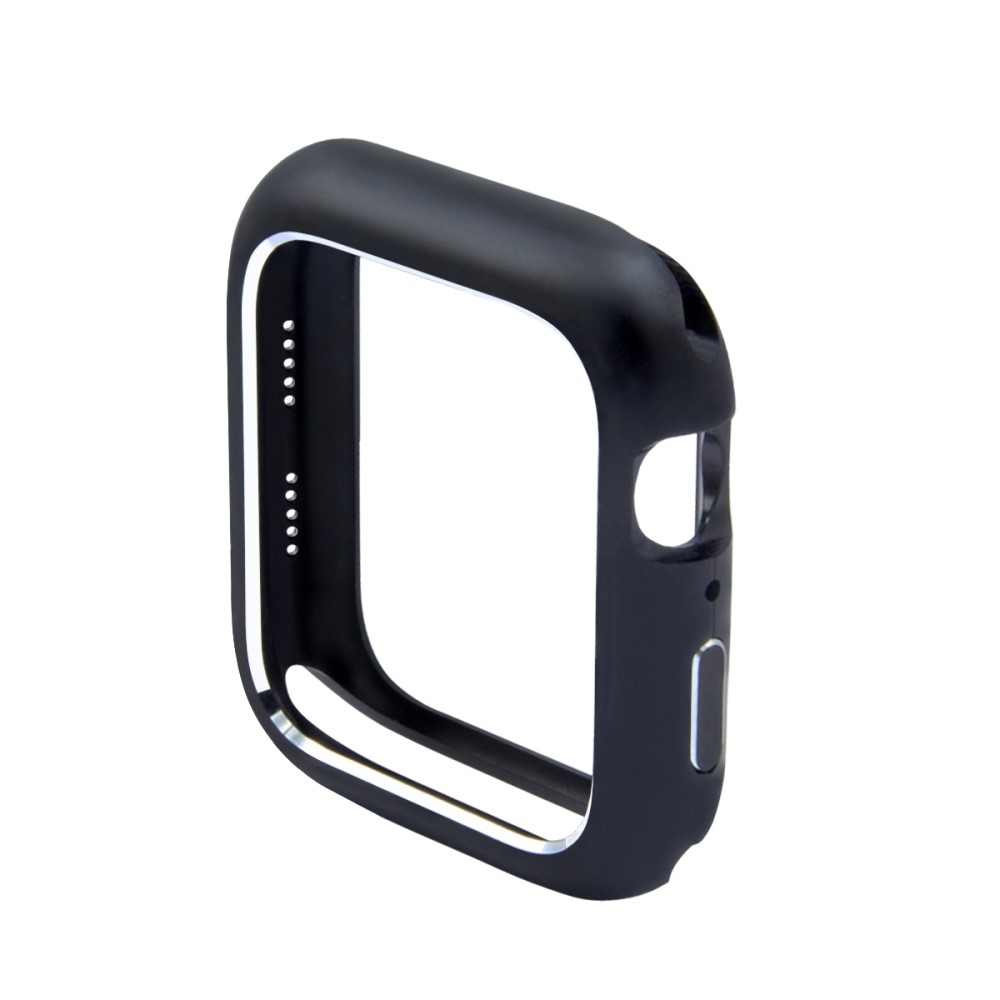 Apple Watch Series (44 mm) Magnetische Alu Schutzhülle Bumper Case (Magnet-Technologie) - Schwarz