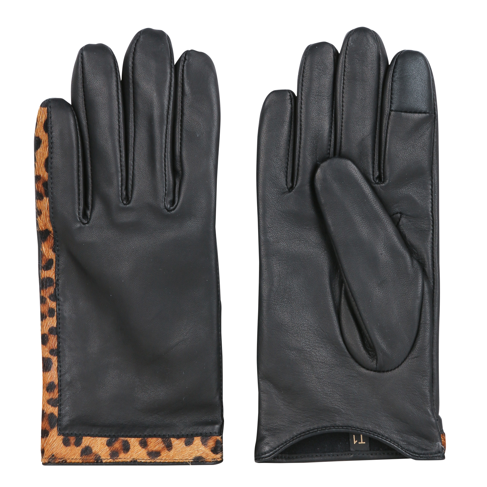 Gants en cuir | Noir