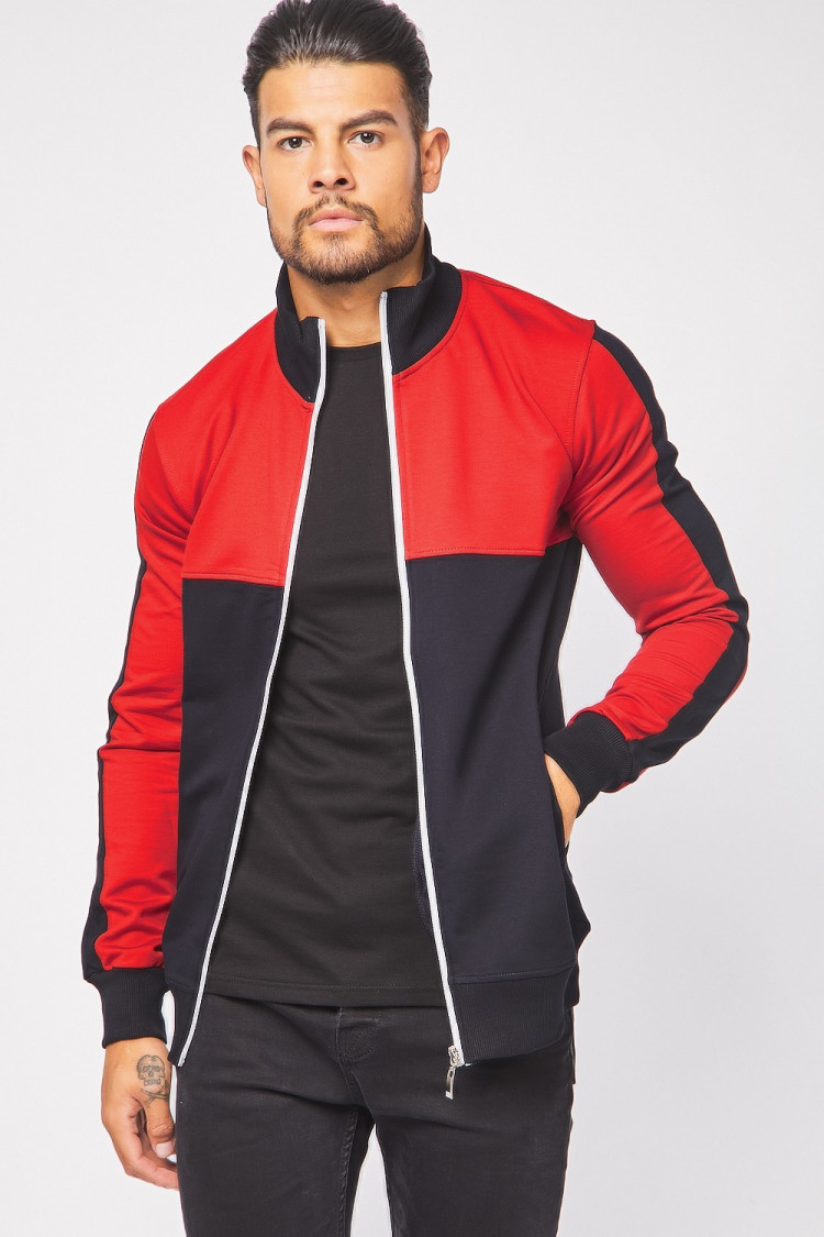 Veste zippée bicolore BRENTINY