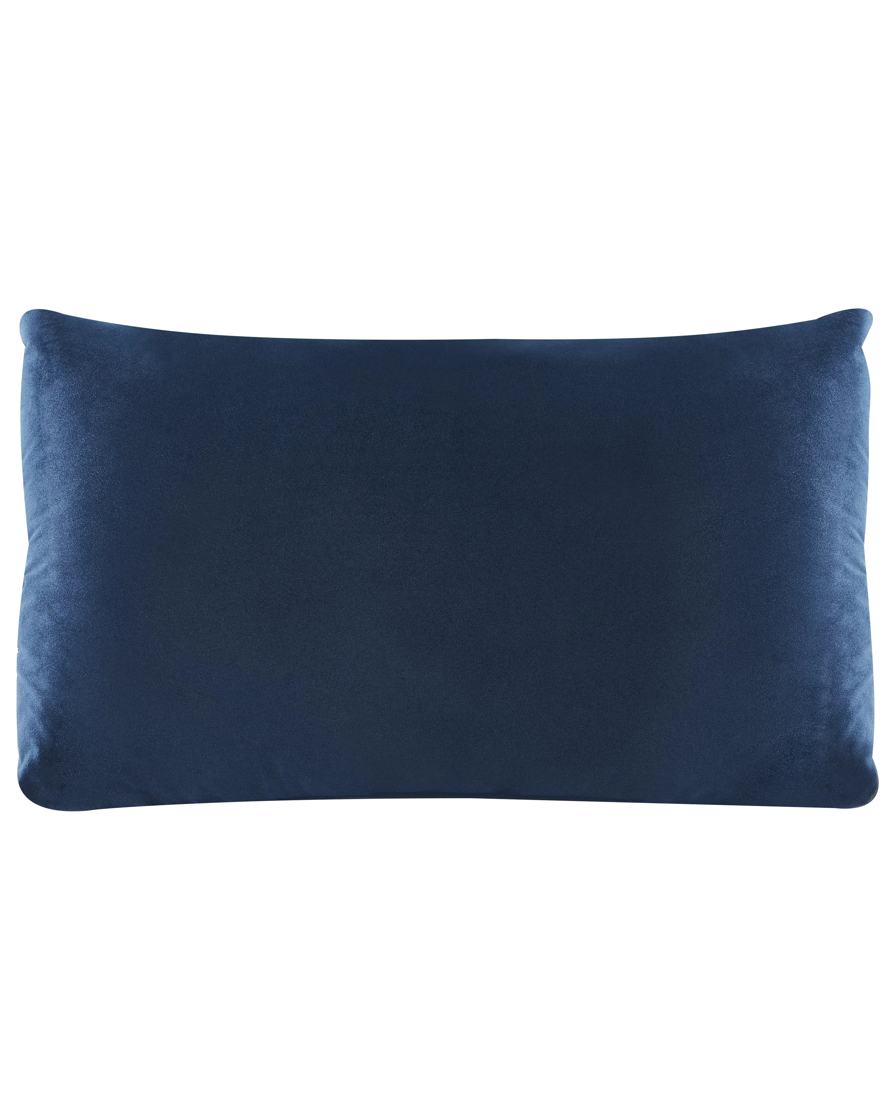 Fauteuil LUVOS Fluweel Donkerblauw