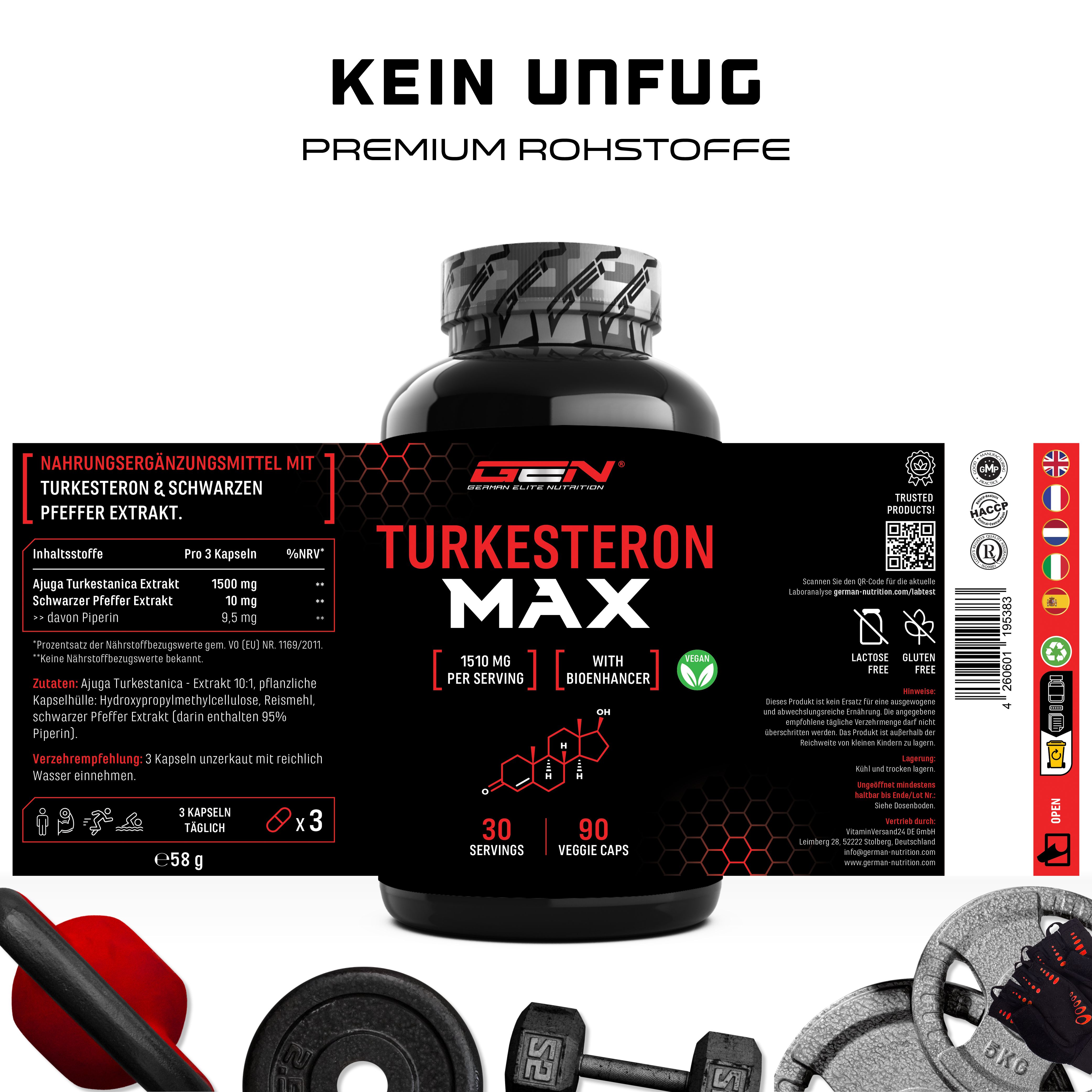 GEN Turkesteron Max