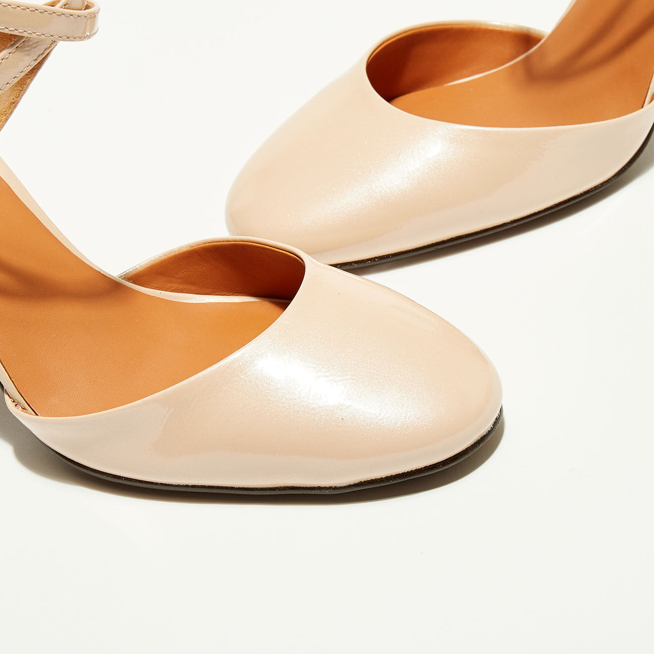 What For Babies en Cuir Chiara rose pâle - Talon 9.5 cm
