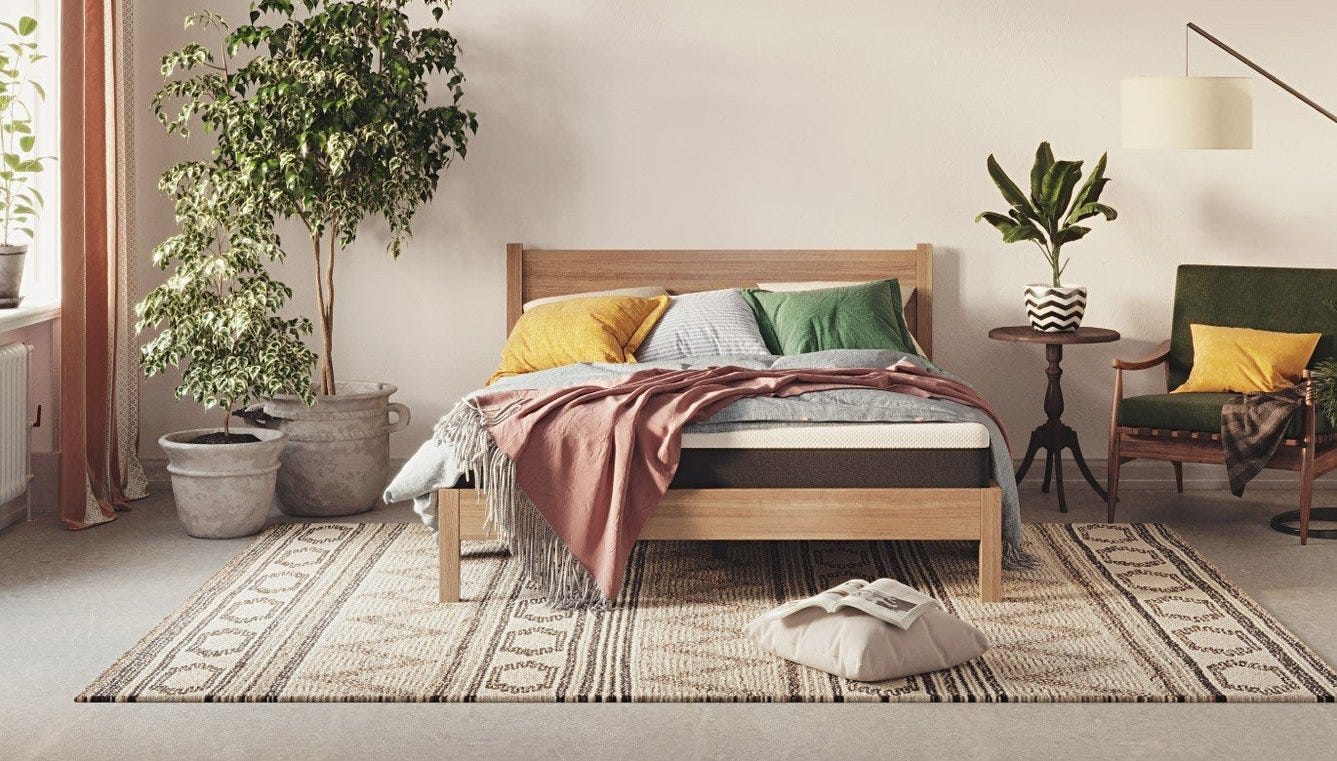 Emma Classic Holzbett Exklusivangebot - 160x200cm (mit Kopfteil)