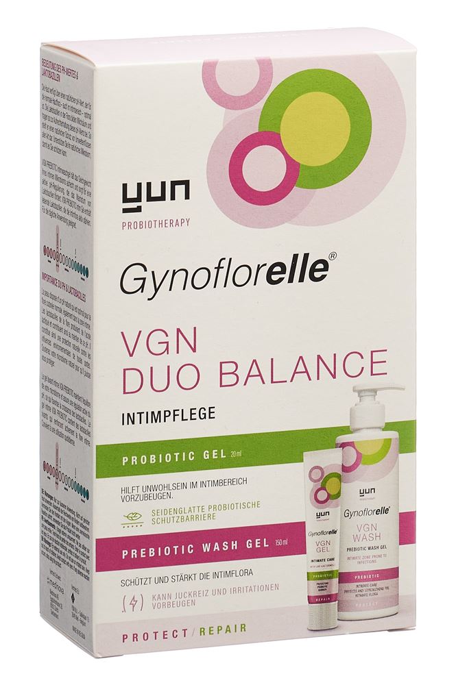 GYNOFLORELLE VGN Balance<br>1 Stück, Duo 20ml Gel + 150ml Wash