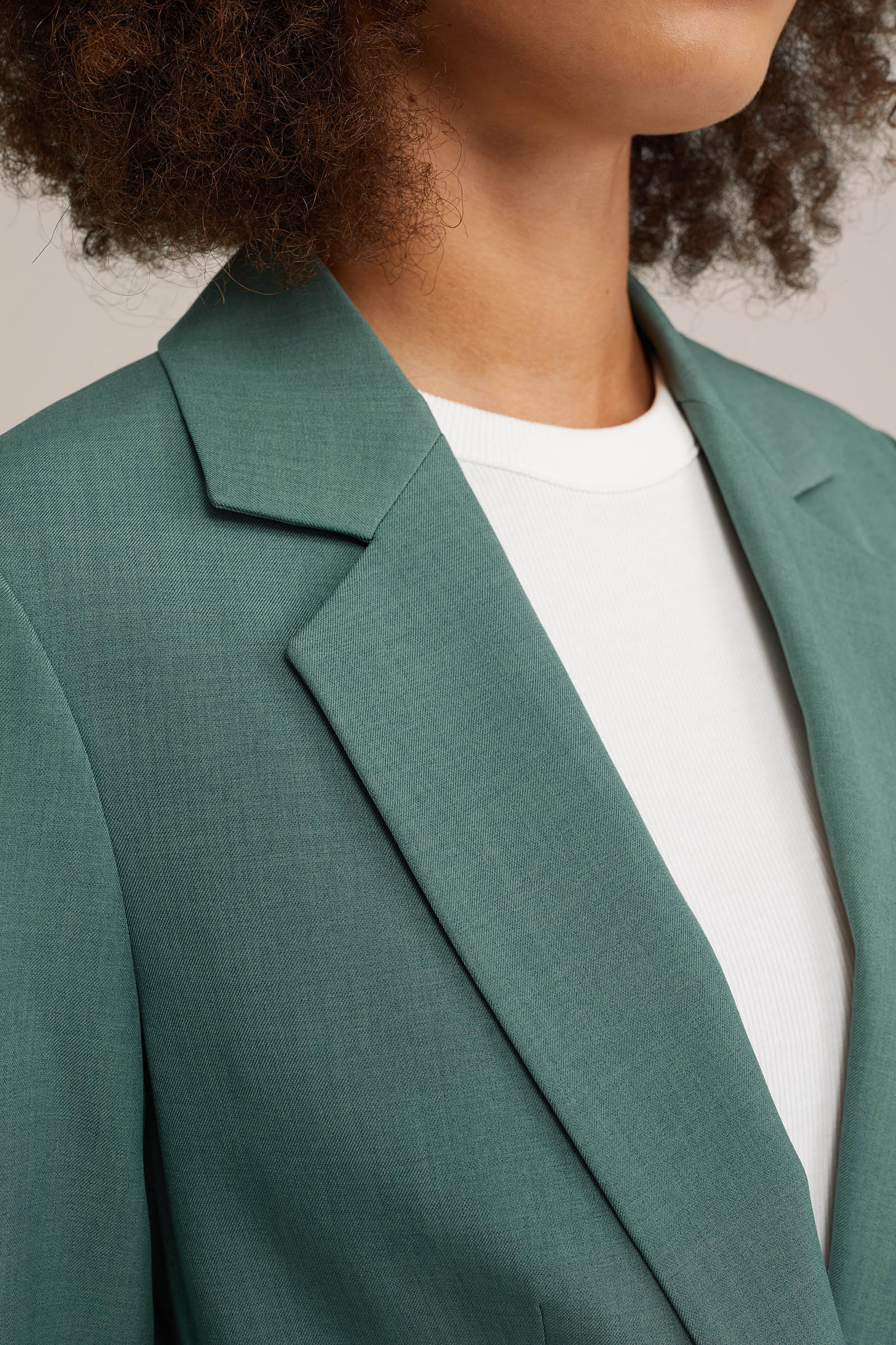 getailleerde blazer WE Fashion Lichtgroen