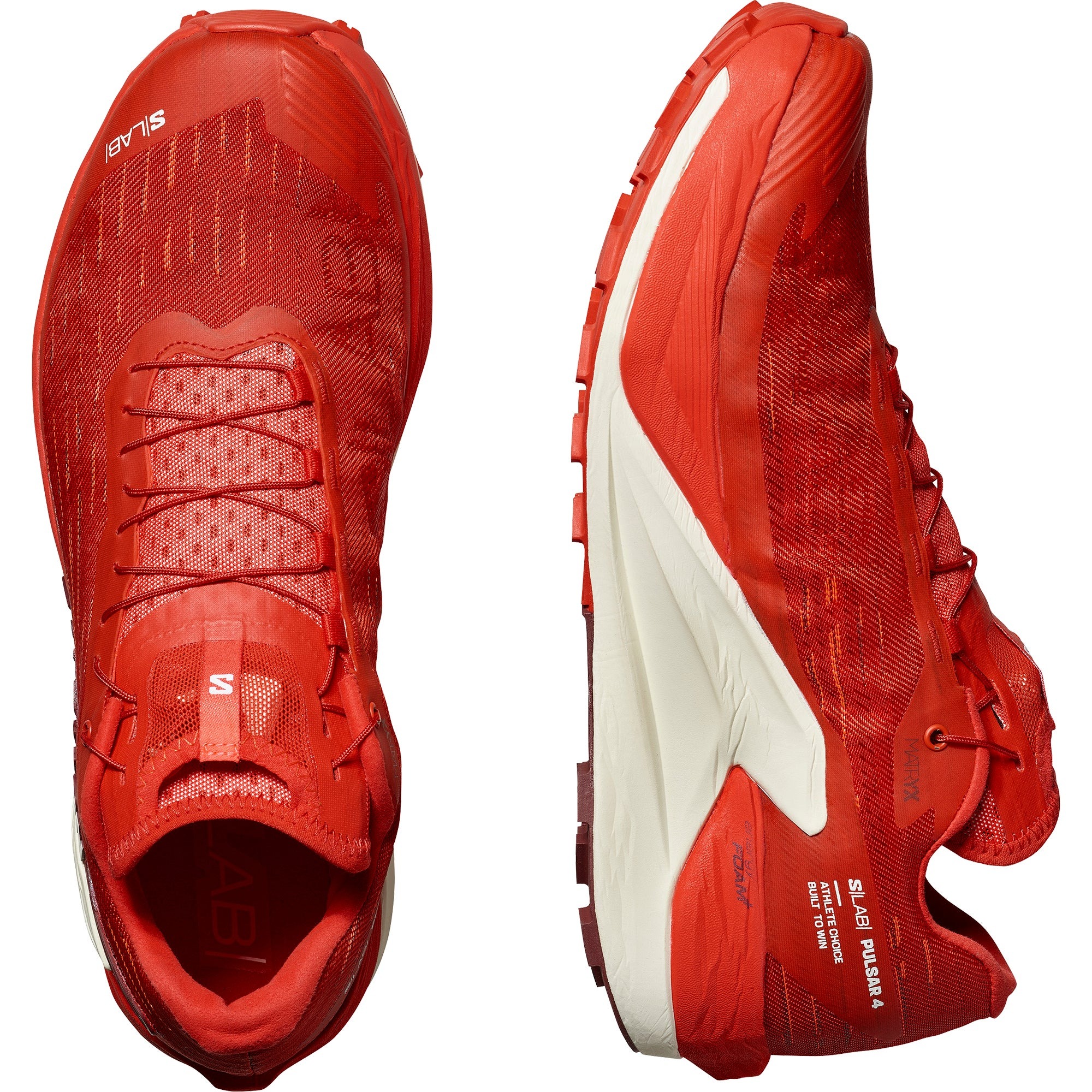 S/Lab Pulsar 4 Unisex Fiery Red/Vanilla Ice/Ando