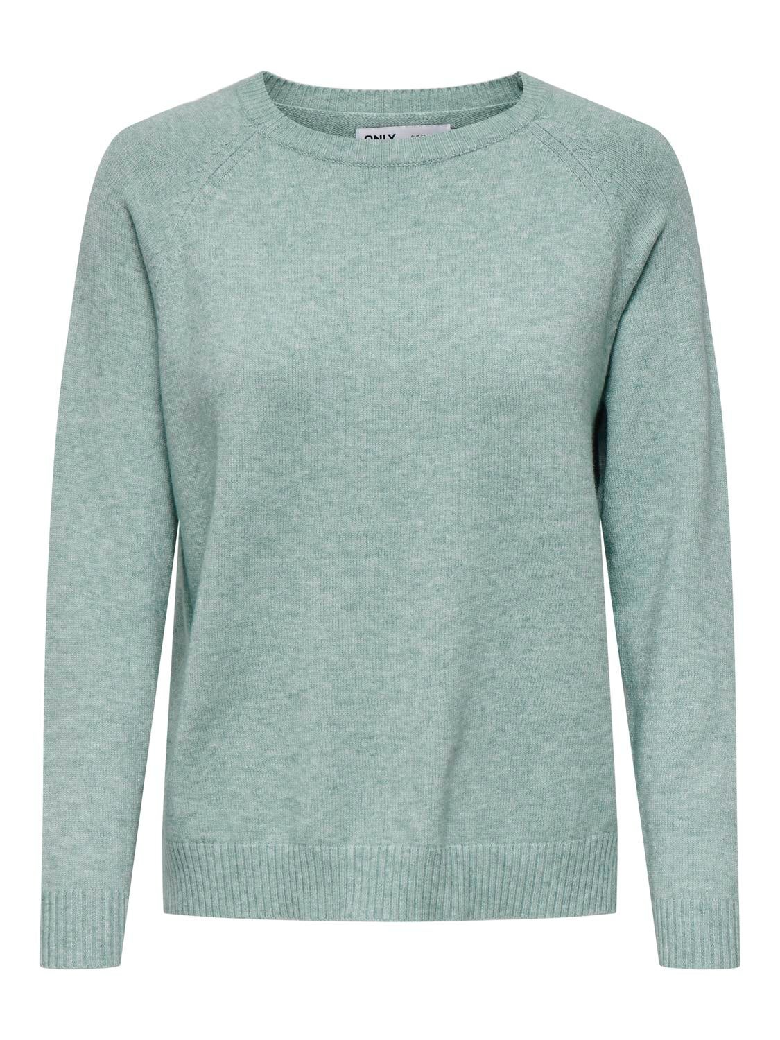 ONLLESLY Strickpullover Gray Mist