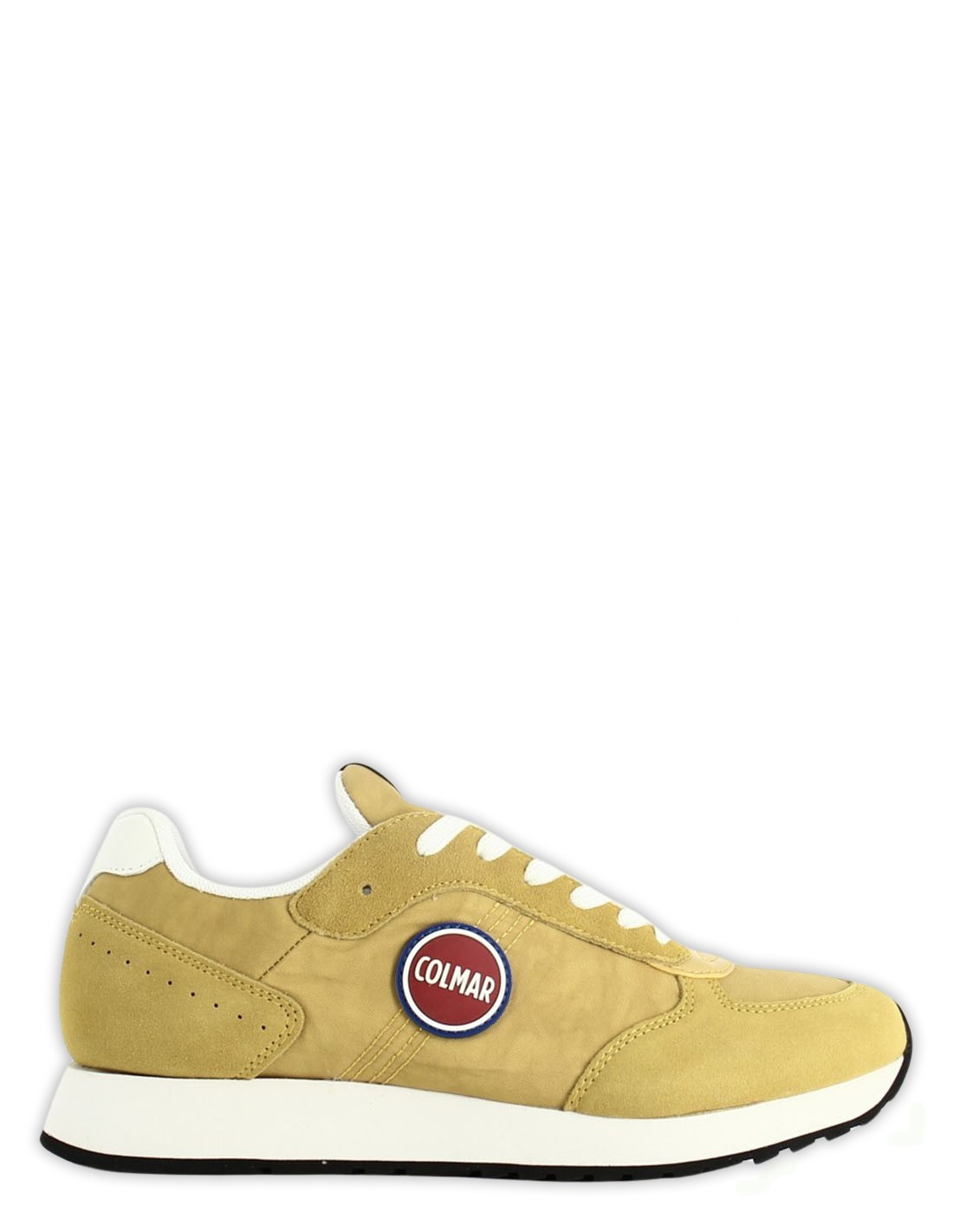 colmar Baskets de ville Homme Travis One Jaune Daim